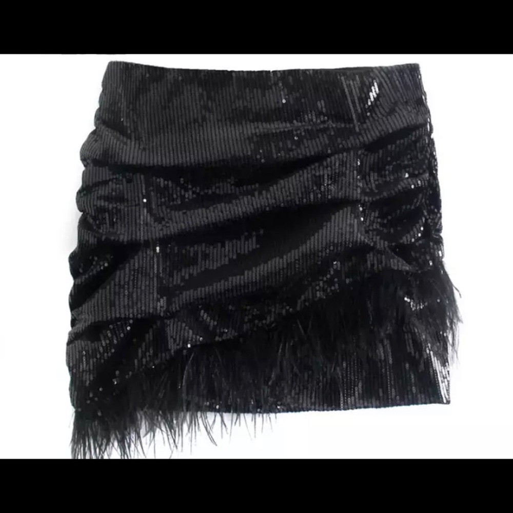 Sequin party skirt